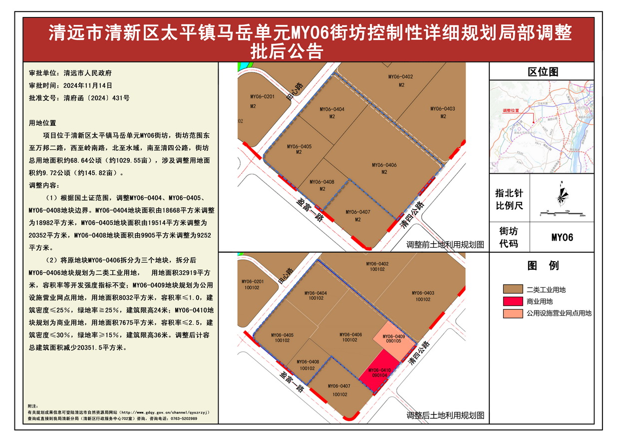 《清遠市清新區太平鎮馬岳單元MY06街坊控制性詳細規劃局部調整》批后公告--s.jpg