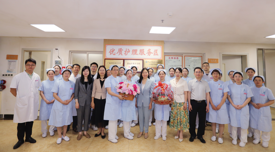 情系護士節，關愛護士隊伍—清遠市 領導走訪慰問一線護理工作者